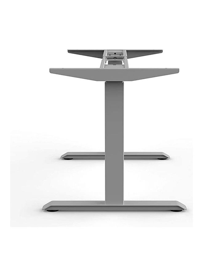 NAVODESK Bluetooth Height Adjustable Stand Desk Grey - Image 2