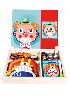 Alostoura Magnetic Board Educational Wooden Floor Puzzle  - Image 1