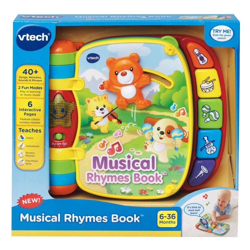 vtech Musical Rhymes Book - Image 5