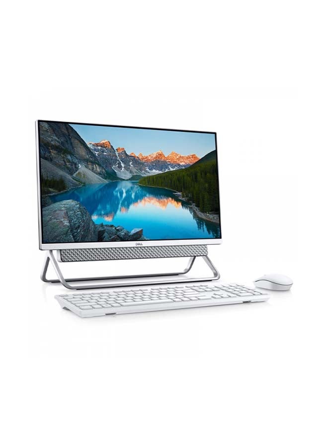 Inspiron 5400 All In One Desktop Computer With 23.8 Inch FHD Display Touch Screen / 11th Gen Intel Core i7-1165G7/  1TB HDD+256GB SSD/ 16 GB RAM/ NVIDIA GeForce MX 330 2GB Graphics/ Win 10 Home/ Eng Ar KB English Silver
