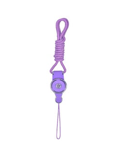 Neck Strap For Mobile And ID Card Purple