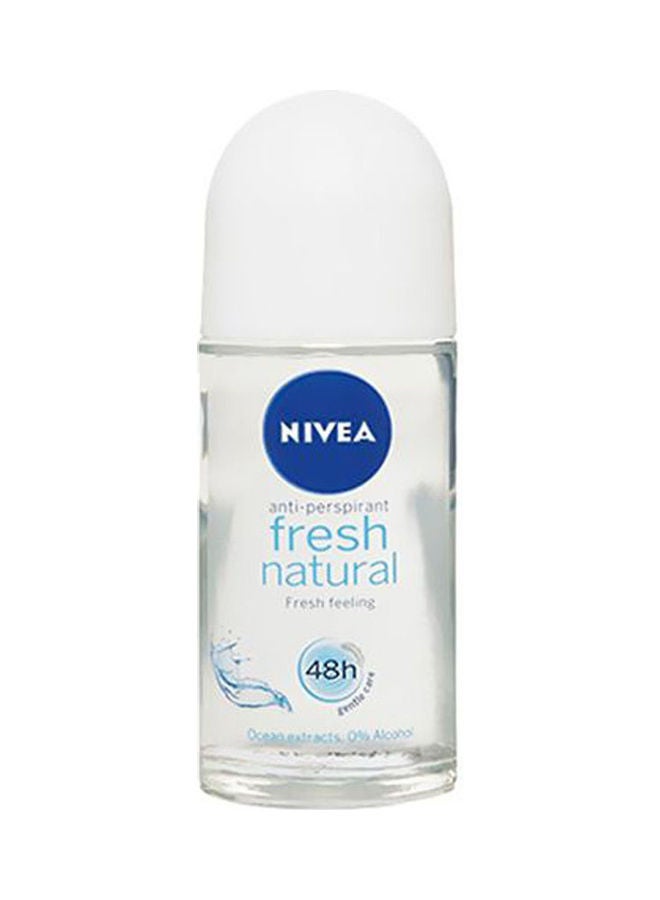 Nivea Fresh Natural, Deodorant for Women, Ocean Extracts, Roll-on 50ml 50ml