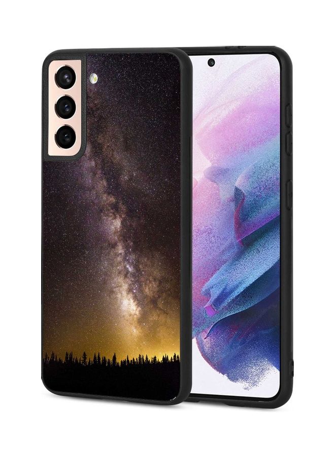 Okteq - Protective Case Cover For Samsung Galaxy S21 Sky Stars Tree - Image 1
