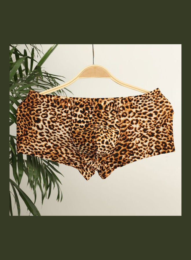 Leopard Printed Boxers Yellow  - Image 2