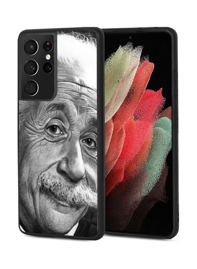 Okteq - Protective Case Cover For Samsung Galaxy S21 Ultra Albert Einstein - Image 1