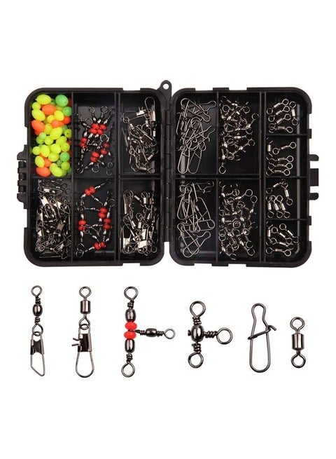 140-Piece Fishing Swivel Kit