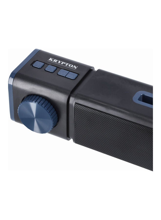 كريبتون - مكبر صوت لاسلكي KNMS5390 الأسود / الأزرق - Image 1