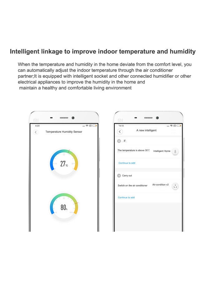 Temperature Humidity Sensor White - Image 2
