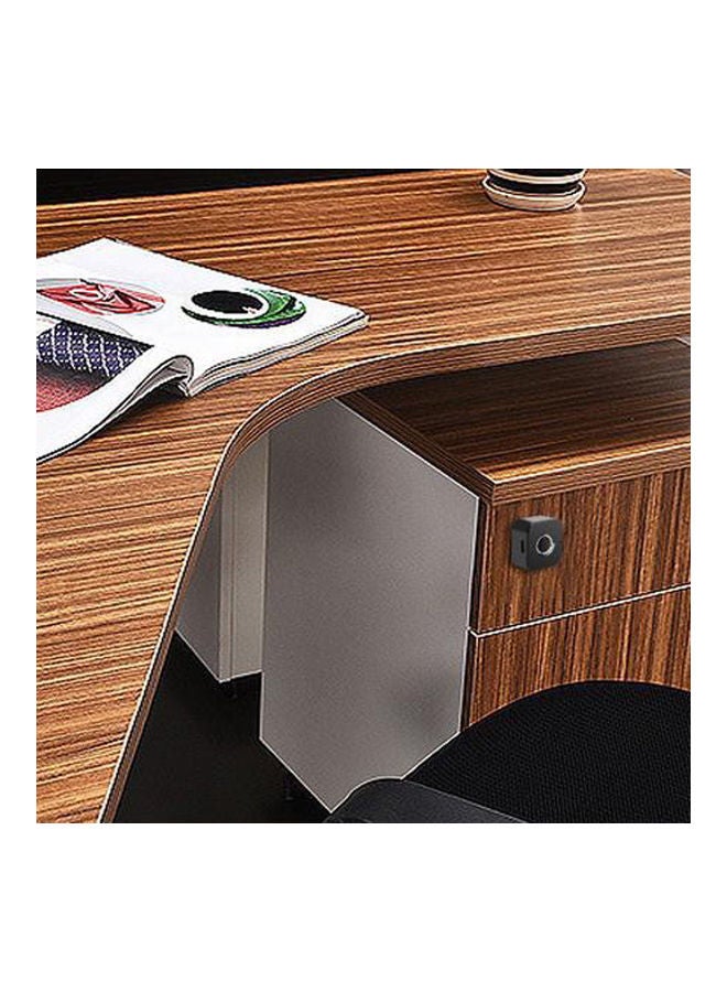 Fingerprint Cabinet Lock Black - Image 5