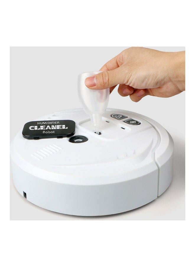 Intelligent Automatic Cleaning Sweeping Robot Black 23x23x6cm - Image 4