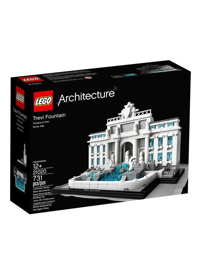 ليغو مجموعة بناء نافورة تريفي من تشكيلة آركتكتشر طراز 21020 21020 12 سنوات - Image 2
