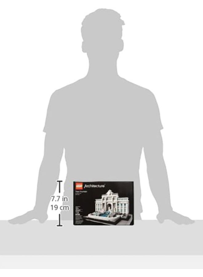 ليغو مجموعة بناء نافورة تريفي من تشكيلة آركتكتشر طراز 21020 21020 12 سنوات - Image 4