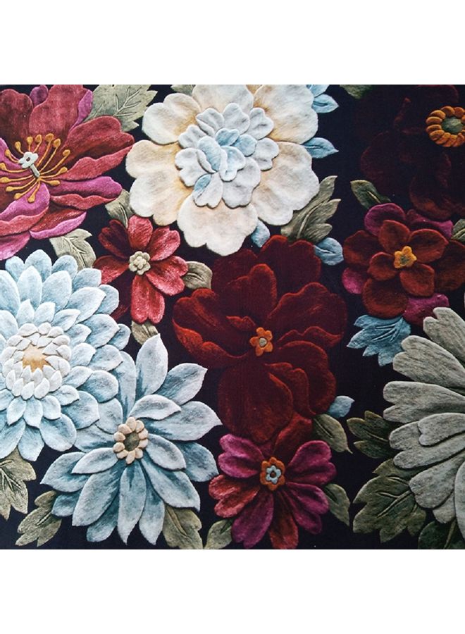 شاربدو سجادة مضادة للانزلاق بتصميم عصري فاخر لحياة دافئة بتصميم مستطيل متعدد الألوان 140x200سم - Image 2