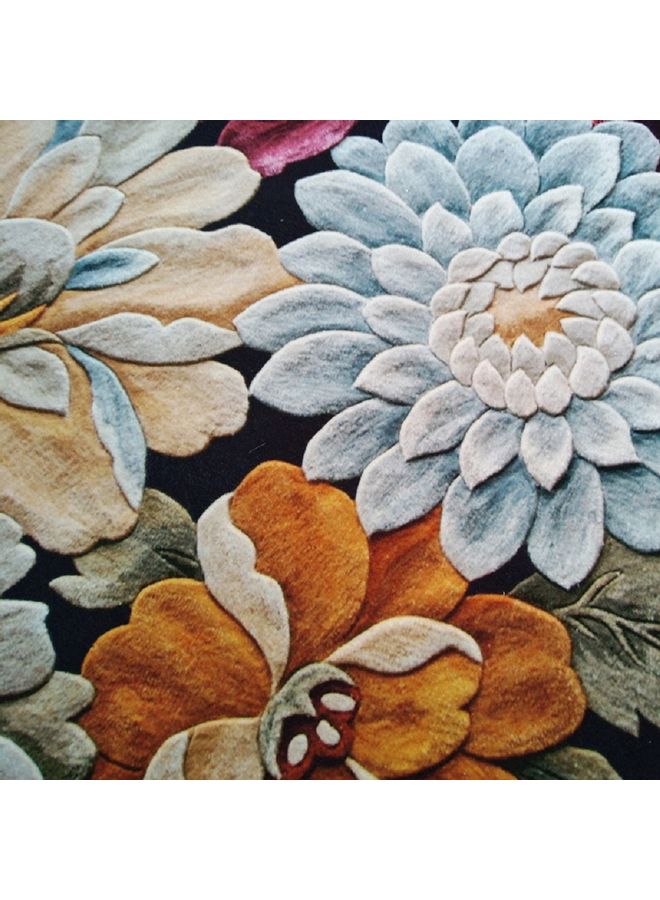 شاربدو سجادة مضادة للانزلاق بتصميم عصري فاخر لحياة دافئة بتصميم مستطيل متعدد الألوان 140x200سم - Image 4