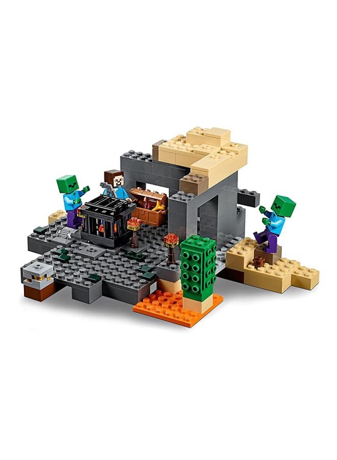 ليغو مجموعة بناء ذا دانجين من سلسلة ماينكرافت مكونة من 219 قطعة طراز 21119 21119 219 أكبر من 8 سنوات - Image 3