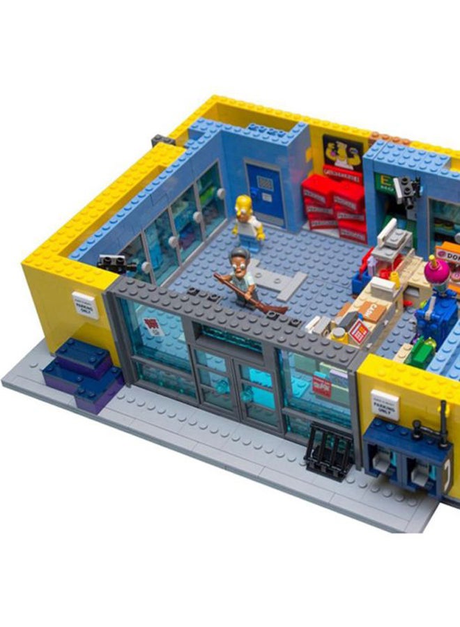 ليغو مجموعة بناء سوق كويك الإلكترونية من عائلة سمبسون مكوّنة من 2179 قطعة طراز 71016 71016 2179 12 سنوات - Image 3