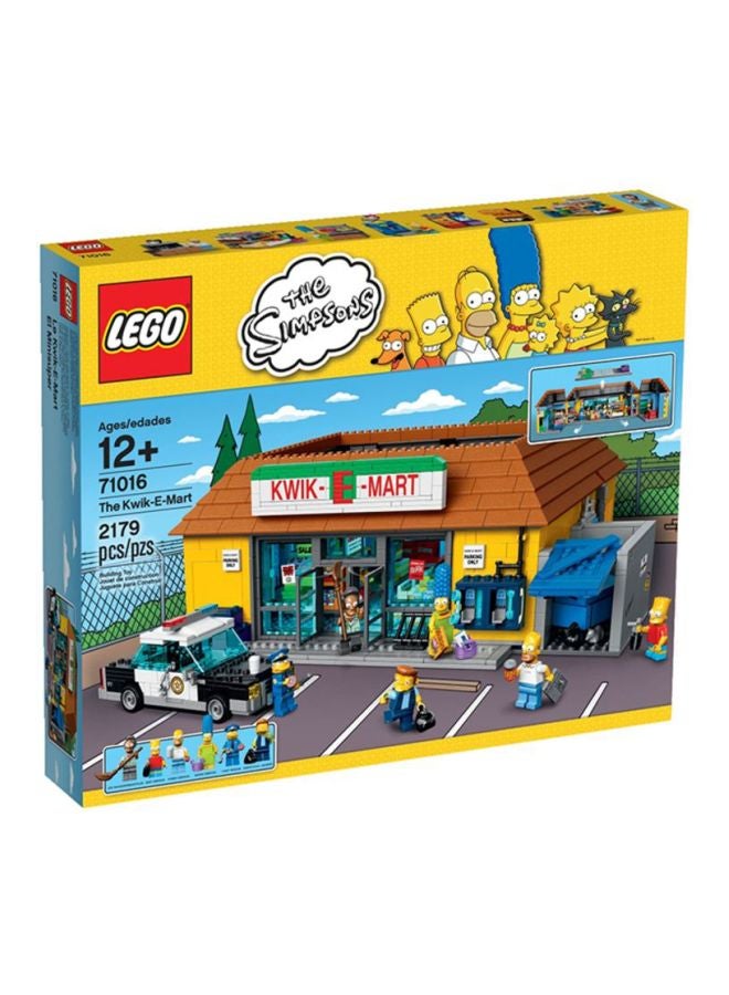 ليغو مجموعة بناء سوق كويك الإلكترونية من عائلة سمبسون مكوّنة من 2179 قطعة طراز 71016 71016 2179 12 سنوات - Image 4
