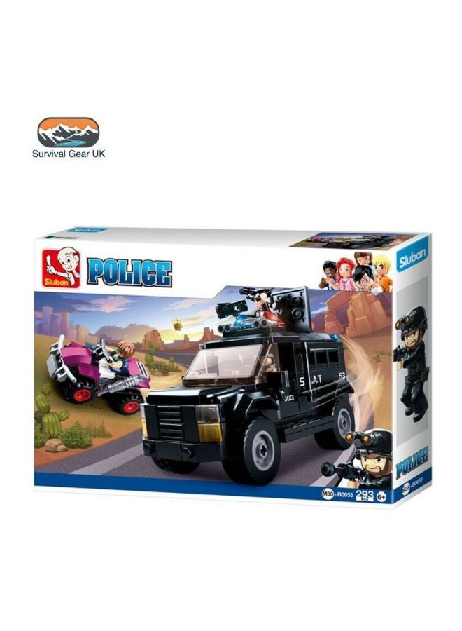 M38-B0653 293-Piece Police II Armored Playset M38-B0653 6+ Years
