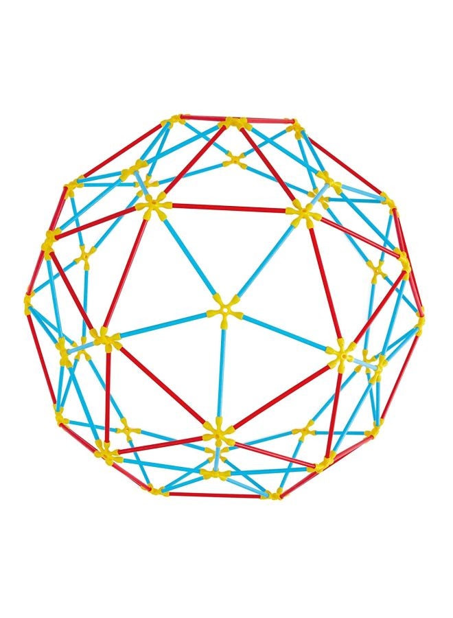 Hape E5564 Flexistix Stem Building Geodesic Structures 4+ Years  - Image 1