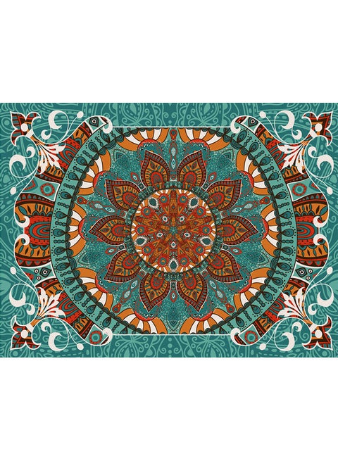 Large Area Carpet Polypropylene Multicolour 140 x 200cm