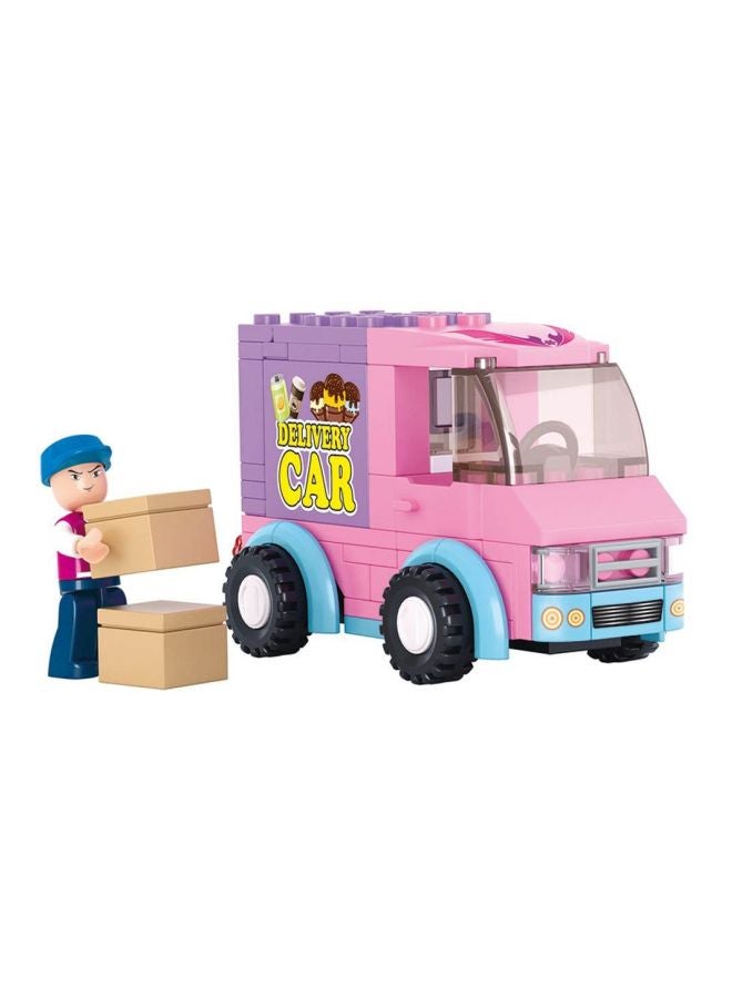 Sluban M38-B0520 102-Piece Girls Dream Serie Delivery Van Building Set 4+ Years - Image 1