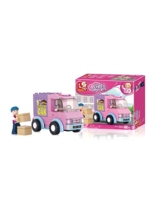 Sluban M38-B0520 102-Piece Girls Dream Serie Delivery Van Building Set 4+ Years - Image 2