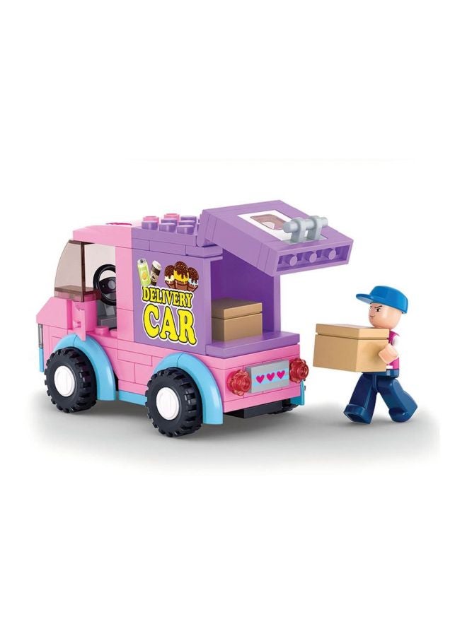 Sluban M38-B0520 102-Piece Girls Dream Serie Delivery Van Building Set 4+ Years - Image 5