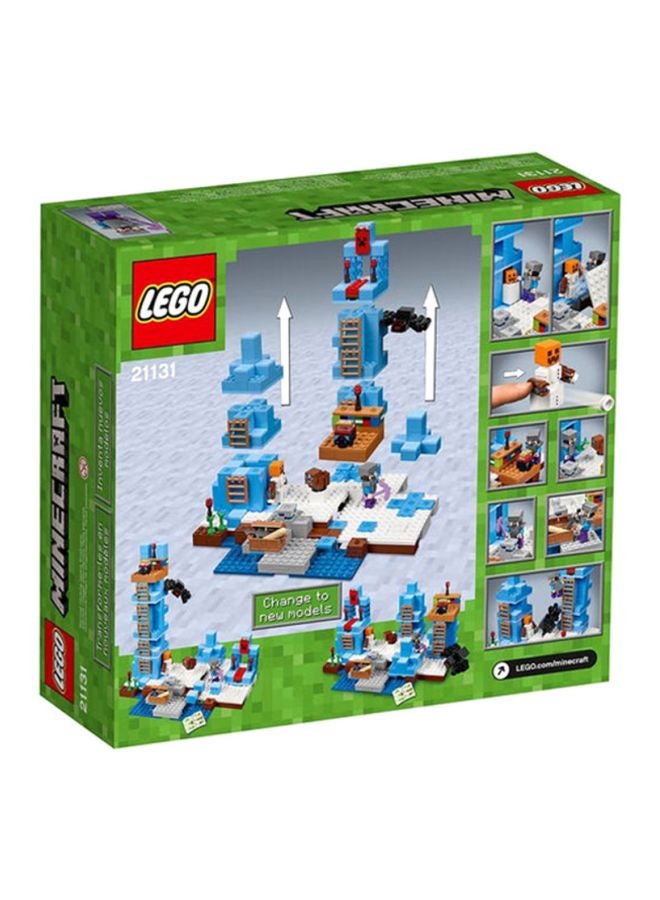 LEGO - 21131 454-Piece Minecraft The Ice Spikes 21131 454 8+ Years - Image 1