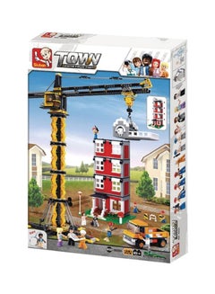 Sluban M38-B0555 1461-Piece Town Construction Building Block Set M38-B0555 1461 6+ Years  - Image 2