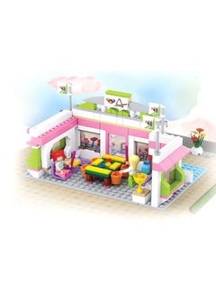 Sluban M38-B0527 Bricks Girls Dream Snooker Club Building Set M38-B0527 6+ Years  - Image 2