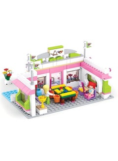 Sluban M38-B0527 Bricks Girls Dream Snooker Club Building Set M38-B0527 6+ Years  - Image 3