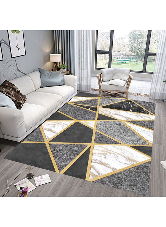 Sharpdo Interior Remodeling Warm Living Luxurious Modern Rectangular Anti-Slip Carpet Polypropylene Multicolour 140x200cm - Image 2