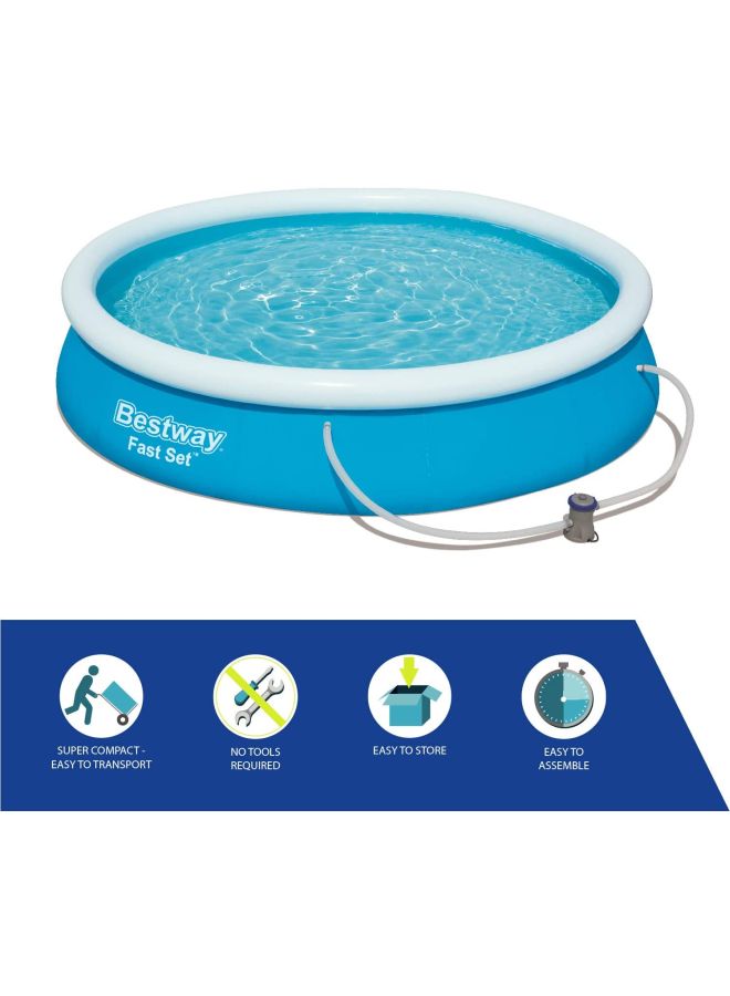 Bestway - Fast Pool+filter Pump Set 657270 305x76cm - Image 1