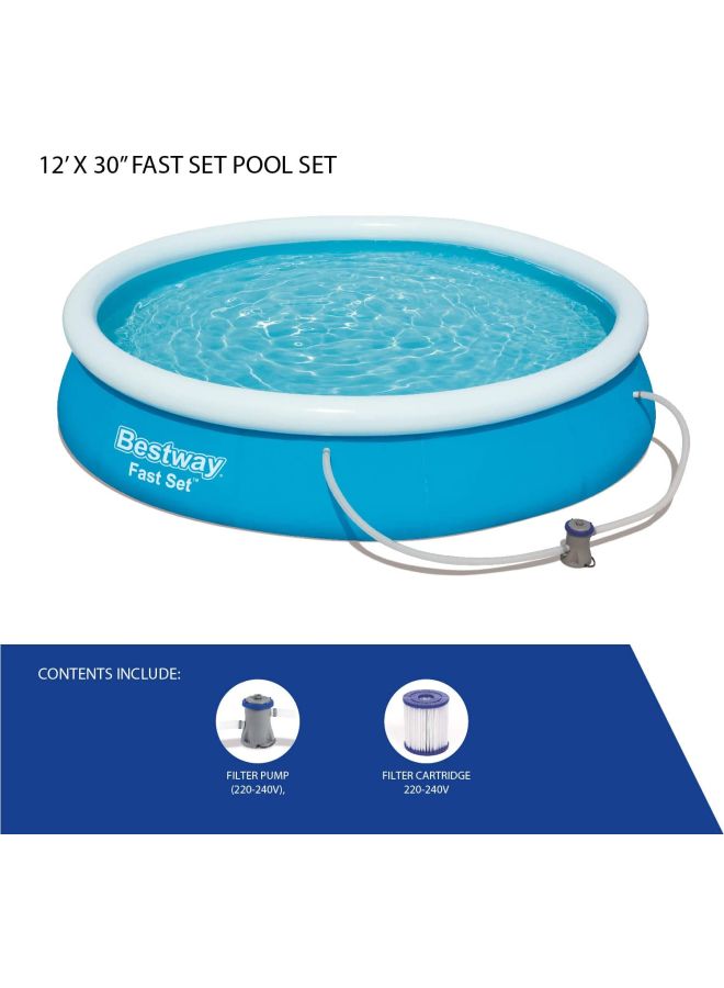 Bestway - Fast Pool+filter Pump Set 657270 305x76cm - Image 1