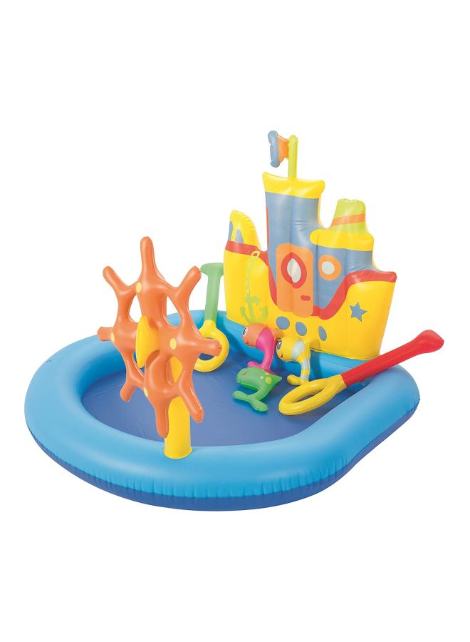 Bestway Tug Boat Outdoor Pool 140x130x104cm - Image 1