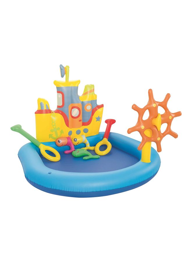 Bestway Tug Boat Outdoor Pool 140x130x104cm - Image 2