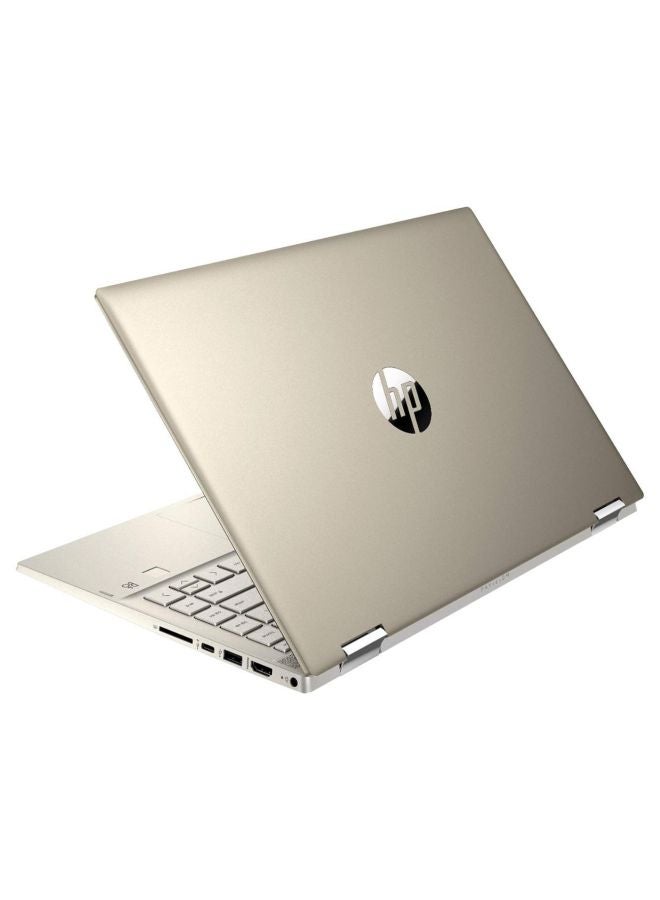 9GF08UA#ABA Convertible 2 in 1  Laptop With 14-Inch Display,core i5 Processor/8GB RAM/256GB SSD/Intel UHD Graphics Luminous Gold