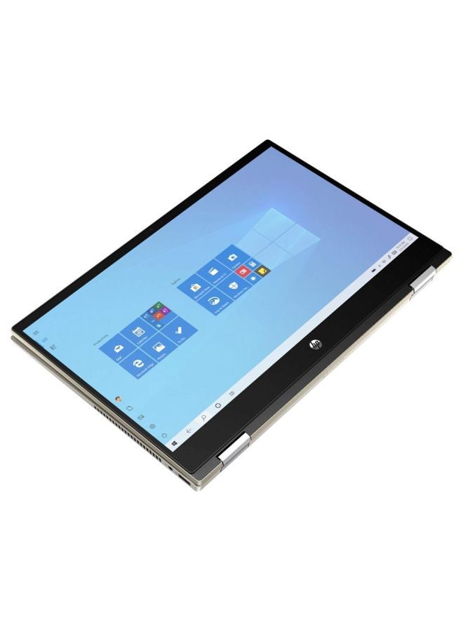 9GF08UA#ABA Convertible 2 in 1  Laptop With 14-Inch Display,core i5 Processor/8GB RAM/256GB SSD/Intel UHD Graphics Luminous Gold