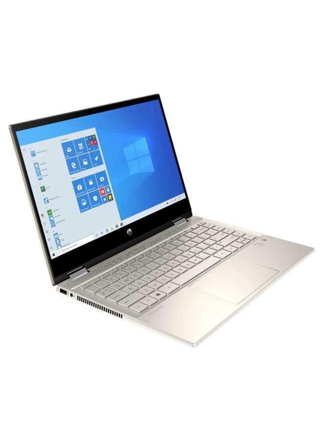 9GF08UA#ABA Convertible 2 in 1  Laptop With 14-Inch Display,core i5 Processor/8GB RAM/256GB SSD/Intel UHD Graphics Luminous Gold