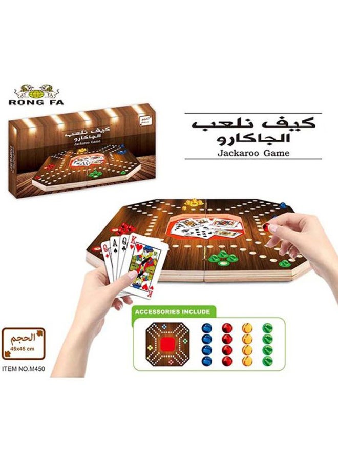 Rongfa Jackaroo Card Game Fun Group, Boost Skills, 2-4 Players, Kids Unisex, 3+ Years, 45X45 Cm  - Image 3