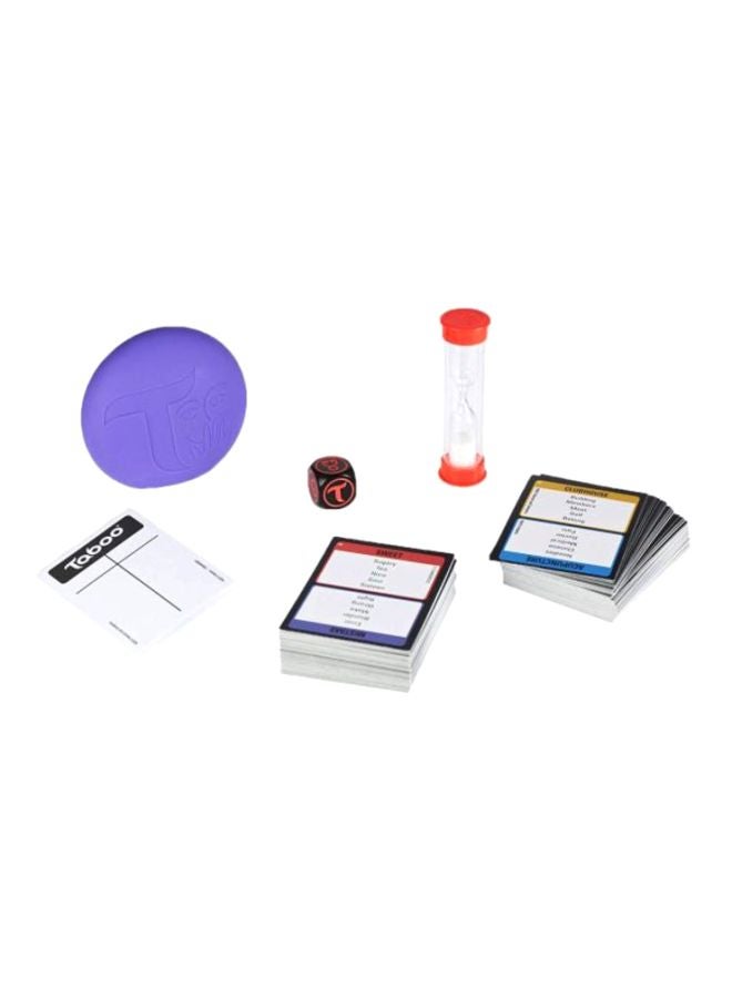HASBRO - GAMING Taboo : The Game Of Unspeakable Fun Cards A4626 - Image 1