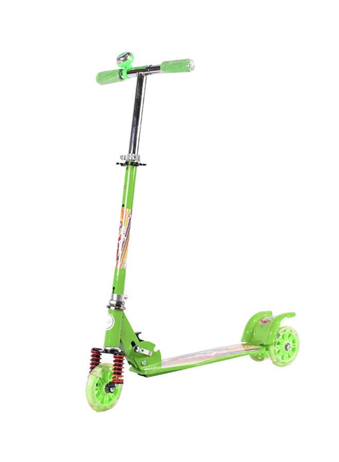 أملا سكوتر دفع بـ3 عجلات أخضر 80x75سم - Image 1