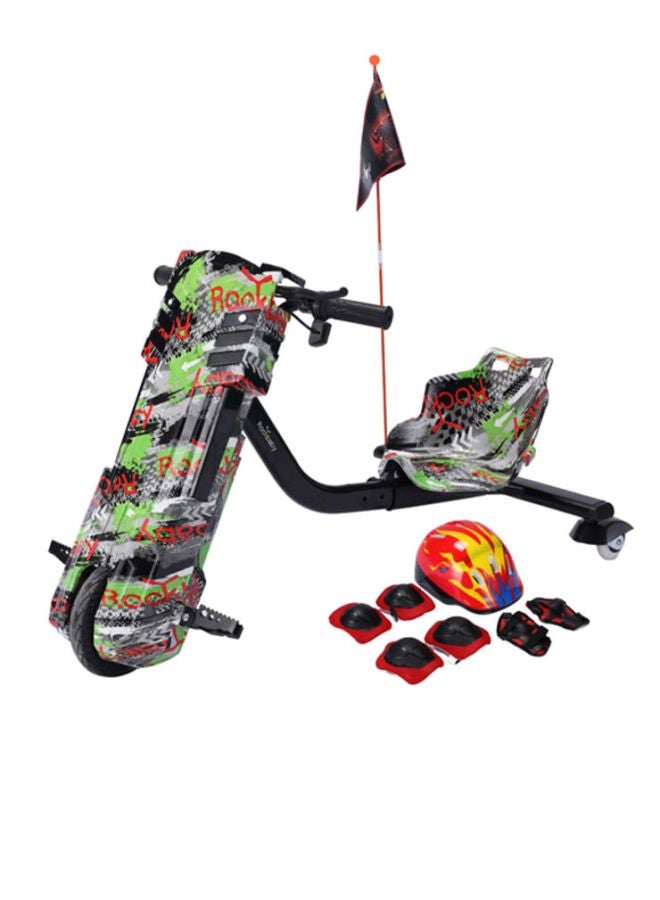 Rockbaby 3-Wheels Drifting Electric Scooter 94x60x64cm Black
