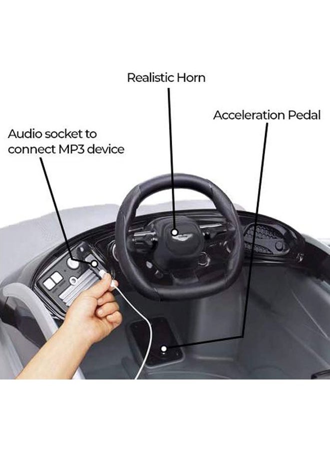 فيبر لعبة سيارة أستون مارتن DB10 يمكن ركوبها مع جهاز تحكم عن بعد 120x67x49سم - Image 3