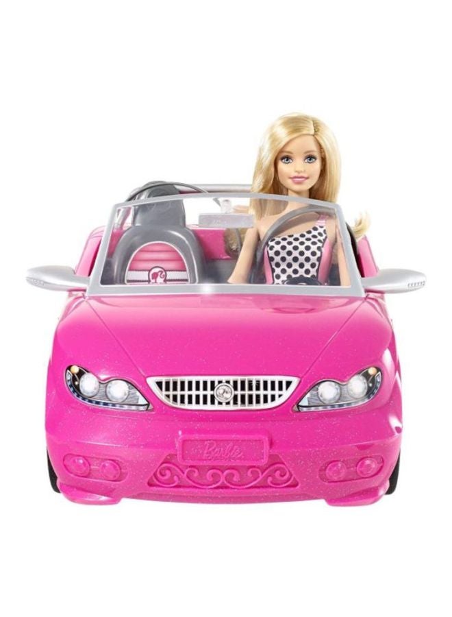 Barbie - Glam Convertible Car CGG92 - Image 1
