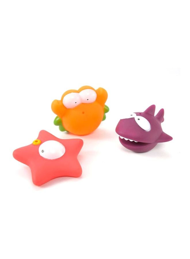 بيوينتي ألعاب استحمام مطاطية ولينة بتصميم حيوانات بحرية للأطفال - Image 5