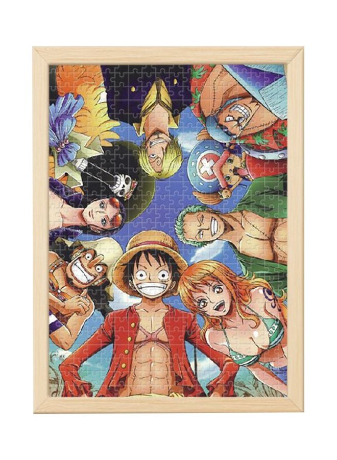 Beauenty 1000 Pieces Jigsaw Set With Frame 75x50cm  - Image 1