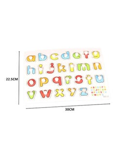 English Alphabet Uppercase Puzzle With Knob 30x22.5x1.6cm - v1612802650/N15686388A_4