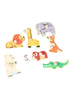 Wooden Zoo Hand Catch Puzzle With Knob 30x22.5x1.6cm - v1612802653/N15686392A_3