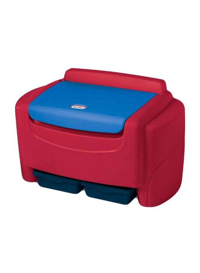 little tikes Sort N Store Toy Chest 38x22x23cm - Image 1